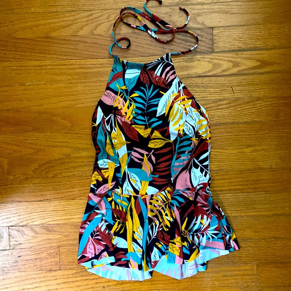 Floral Tankini bathing suit top